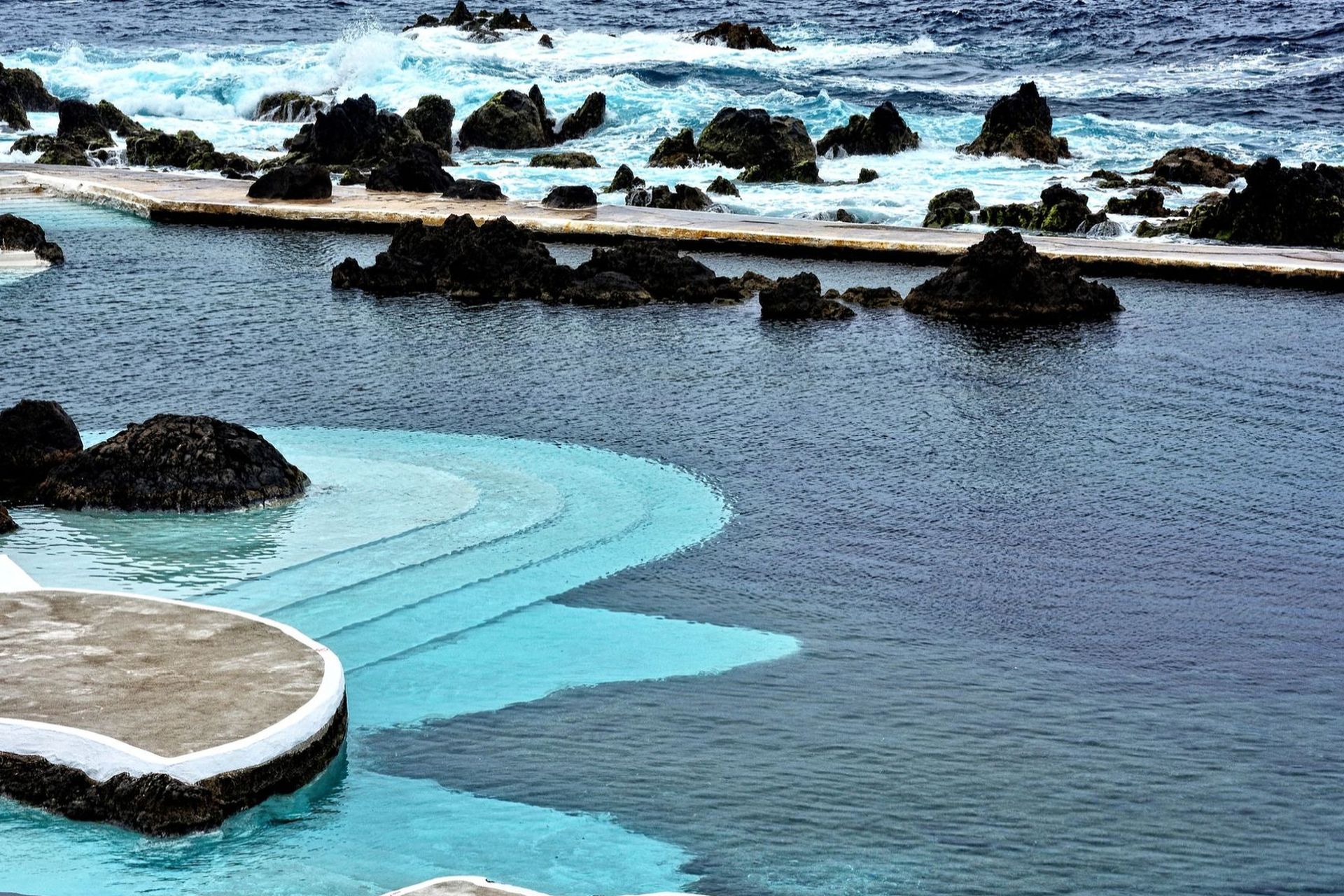 Natuurlijk zwembad in Porto Moniz