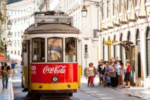 Tram in Lissabon - Vliegtickets naar Lissabon
